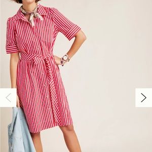 Anthropologie Maeve NWT Kiana striped dress, size Small.